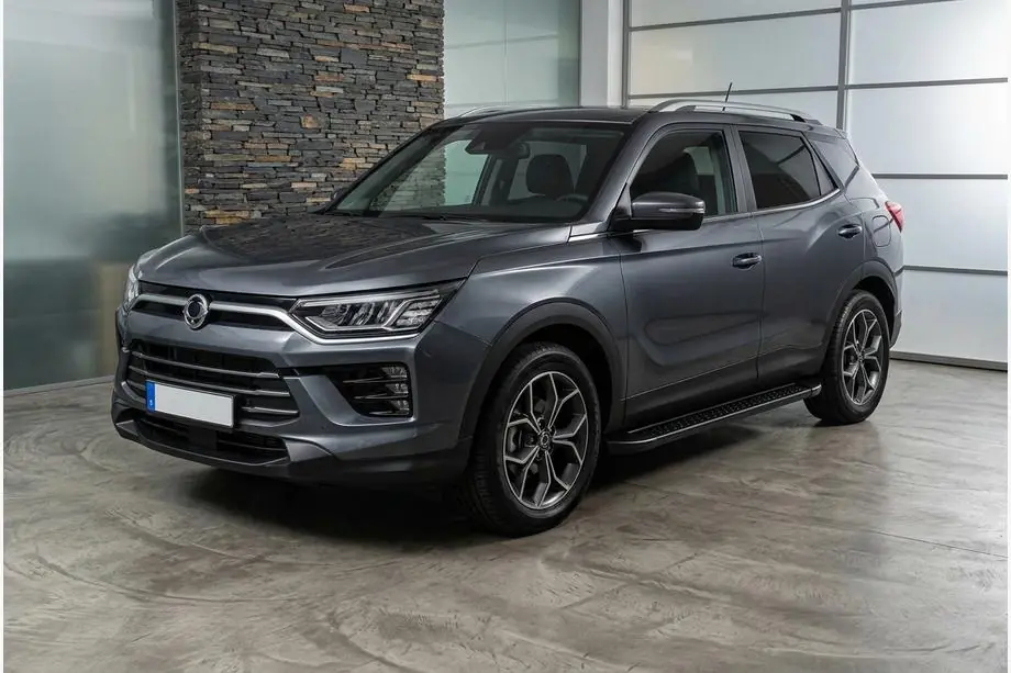 SsangYong Korando 2019– Bočne stopnice Allmond Black (2 kosa, aluminij) Image