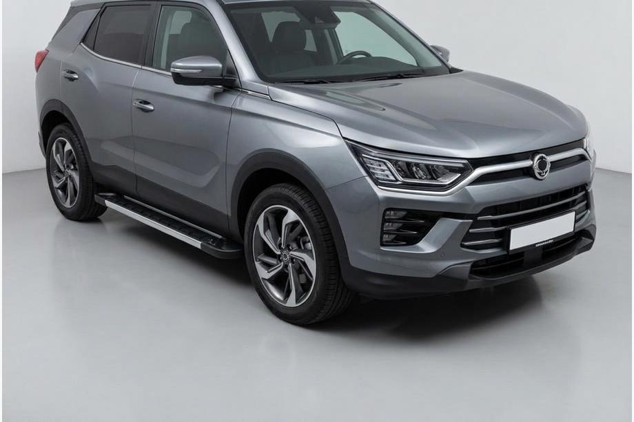 SsangYong Korando 2019– Stranske stopnice RedLine (2 kos, aluminij) Image