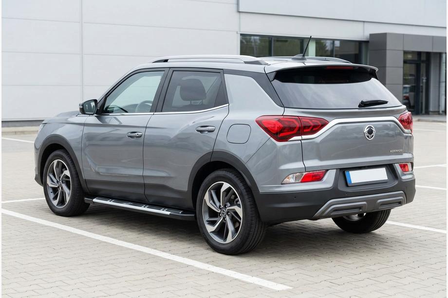 SsangYong Korando 2019– Stranske stopnice Sunrise (2 kos, aluminij) Image