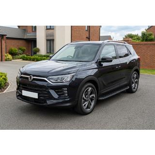 Stranski pragovi Tayga Black (2 kos, aluminij) fotografija 1