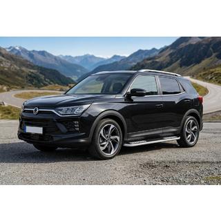 Stranske stopnice Tayga V2 (2 kos, aluminij) fotografija 1