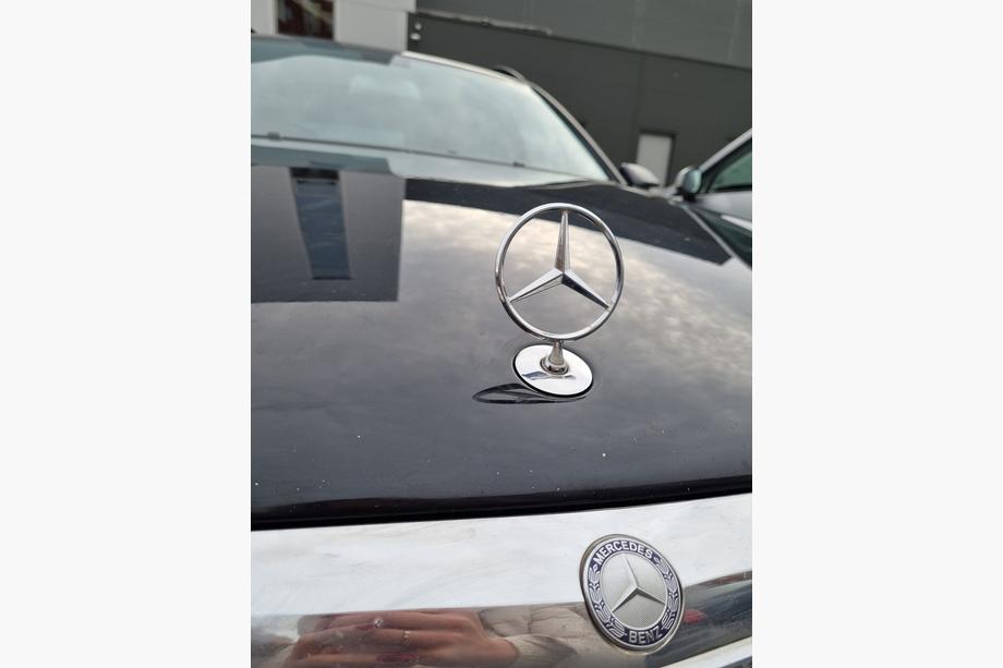 Mercedes E-class W211 2002–2009 Emblem tarča (brez napisa) Fotografija 8