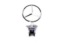 Mercedes razred S W140 1991–1998 Emblem z namernim križem (z napisom) fotografija 2