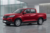 SsangYong Musso II 2018– Bočne stopnice Maya Red (2 kos, aluminij) fotografija 1