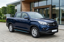 SsangYong Musso II 2018– Bočne stopnice Maya Blue (2 kos, aluminij) fotografija 1
