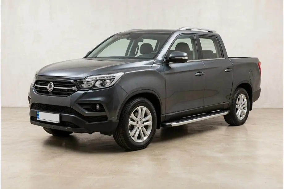 SsangYong Musso II 2018– Bočne stopnice Fullmond (2 kos, aluminij) Fotografija 1