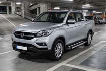 SsangYong Musso II 2018– Stranske stopnice RedLine (2 kos, aluminij) fotografija 1