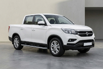 SsangYong Musso II 2018– Stranski pragovi Tayga Grey (2 kosa, aluminij) fotografija 1