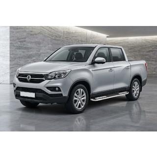 Stranske stopnice Tayga V2 (2 kos, aluminij) fotografija 1