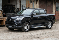 SsangYong Musso II 2018– Stranske stopnice Vision New Grey (2 kos, aluminij) fotografija 1