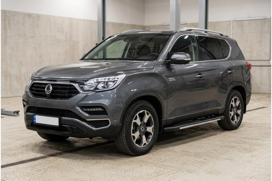 SsangYong Rexton II 2017– Bočni pragovi Bosphore Grey (2 kos, aluminij) Image