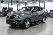 SsangYong Rexton II 2017– Stranske stopnice Bosphore Black (2 kos, aluminij) fotografija 1