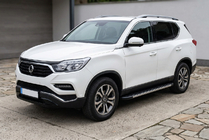 SsangYong Rexton II 2017– Bočne stopnice Duru (2 kosa, aluminij) fotografija 1