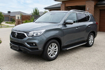 SsangYong Rexton II 2017– Stranske stopnice Maya V1 (2 kosa, aluminij) fotografija 1