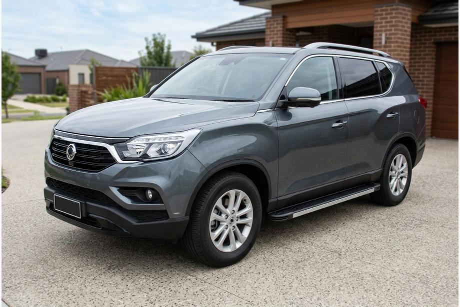 SsangYong Rexton II 2017– Stranske stopnice Maya V1 (2 kosa, aluminij) Image