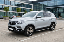 SsangYong Rexton II 2017– Stranske stopnice BlackLine (2 kos, aluminij) fotografija 1