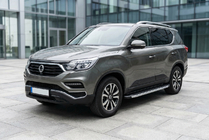 SsangYong Rexton II 2017– Bočne stopnice Fullmond (2 kos, aluminij) fotografija 1