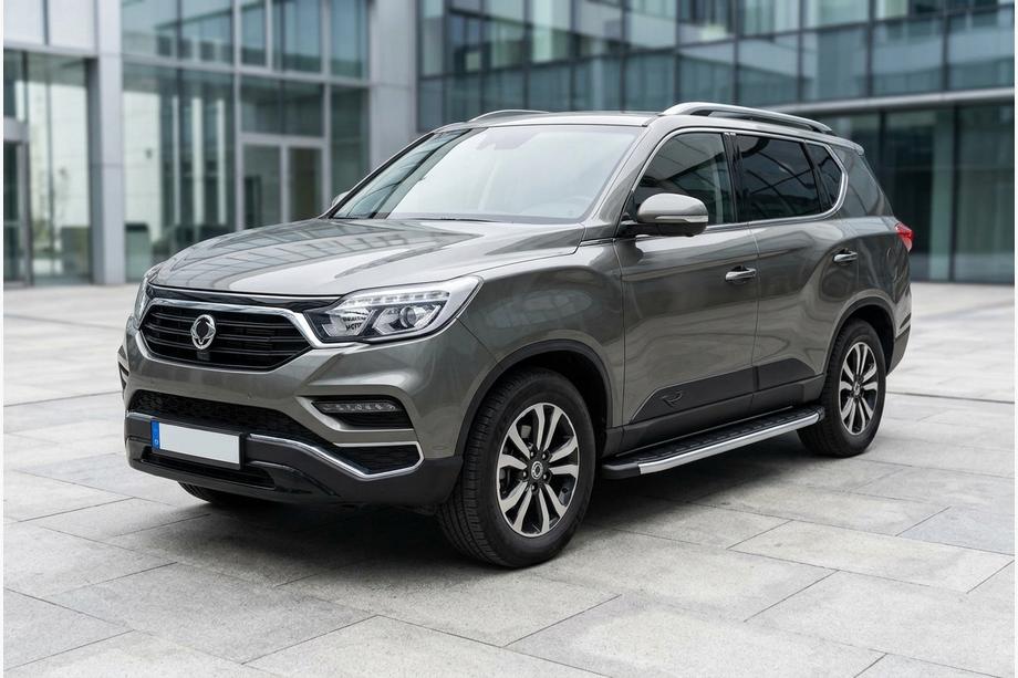 SsangYong Rexton II 2017– Bočne stopnice Fullmond (2 kos, aluminij) Image