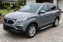 SsangYong Rexton II 2017– Stranski pragovi Line (2 kos, aluminij) fotografija 1