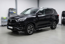 SsangYong Rexton II 2017– Stranske stopnice RedLine (2 kos, aluminij) fotografija 1