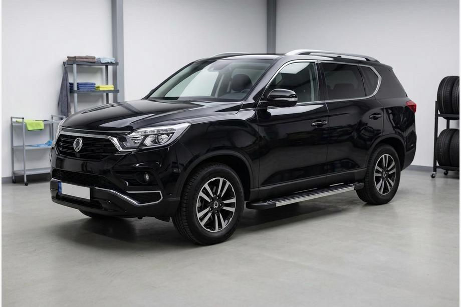 SsangYong Rexton II 2017– Stranske stopnice RedLine (2 kos, aluminij) Image