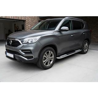 Stranske stopnice Tayga V2 (2 kos, aluminij) fotografija 1