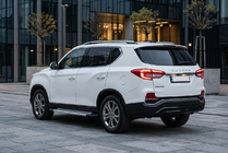 SsangYong Rexton II 2017– Stranske stopnice Vision New Grey (2 kos, aluminij) fotografija 1
