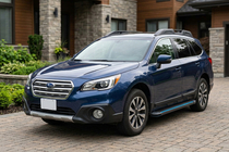Subaru Outback 2014–2019 Bočne stopnice Maya Blue (2 kos, aluminij) fotografija 1