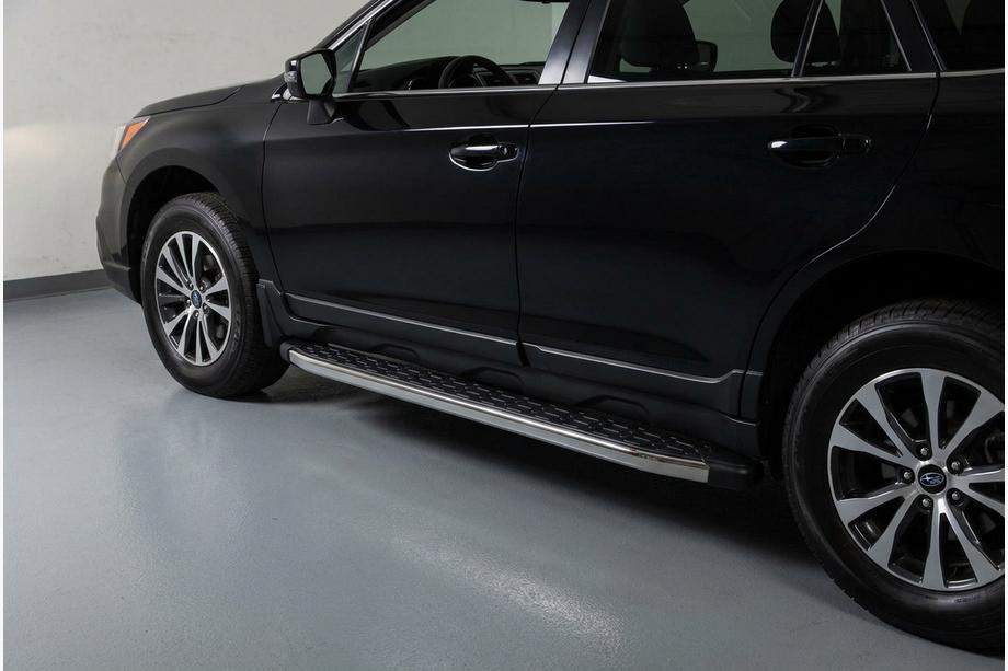 Subaru Outback 2014–2019 Stranske stopnice BlackLine (2 kos, aluminij) Image