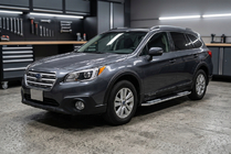 Subaru Outback 2014–2019 Stranske stopnice Tayga V2 (2 kos, aluminij) fotografija 1