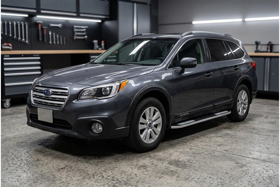 Subaru Outback 2014–2019 Stranske stopnice Tayga V2 (2 kos, aluminij) Image
