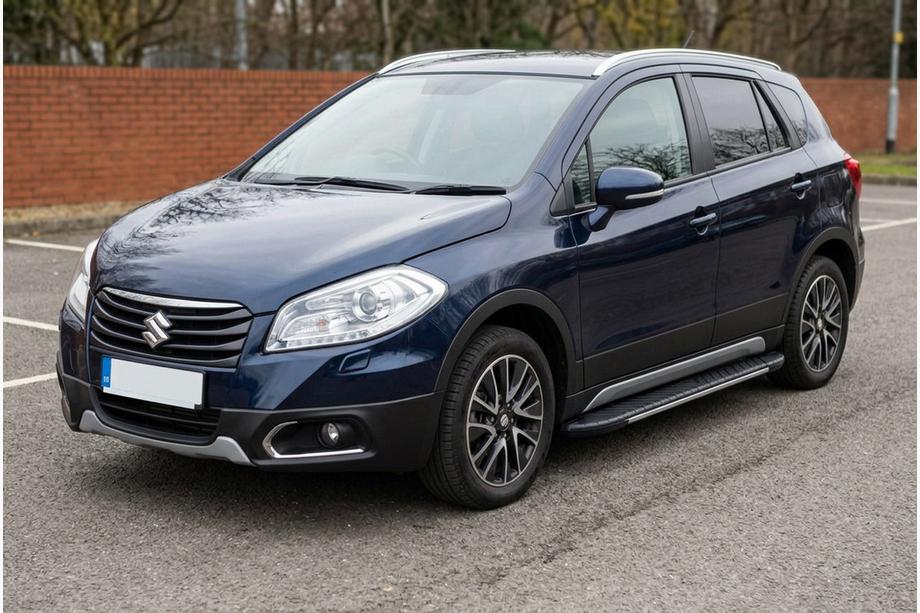 Suzuki SX4 S-Cross 2013–2016 Bočne stopnice Bosphorus Grey (2 kos, aluminij) Image