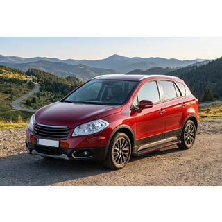Bočne stopnice Maya Red (2 kos, aluminij) Suzuki SX4 S-Cross 2013–2016 fotografija 1