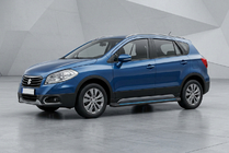 Suzuki SX4 S-Cross 2013–2016 Bočne stopnice Maya Blue (2 kos, aluminij) fotografija 1
