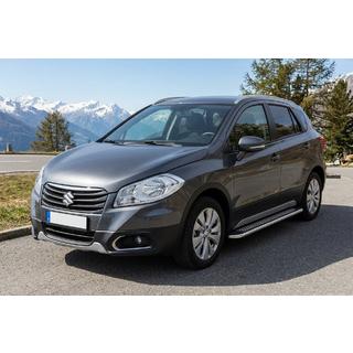 Stranski pragovi Maydos V2 (2 kos, aluminij / nerjaveče jeklo) Suzuki SX4 S-Cross 2013–2016 fotografija 1