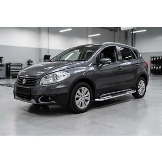 Stranske stopnice Tayga V2 (2 kos, aluminij) fotografija 1