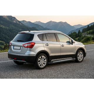Stranske stopnice Vision New Black (2 kos, aluminij) Suzuki SX4 S-Cross 2013–2016 fotografija 1