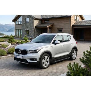 Bočne stopnice Allmond Black (2 kosa, aluminij) Volvo XC40 2018– fotografija 1