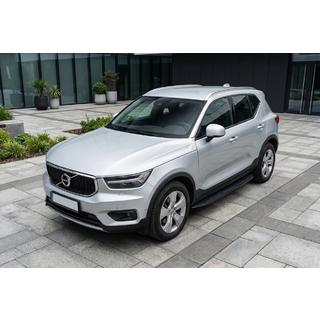Stranski pragovi Tayga Black (2 kos, aluminij) Volvo XC40 2018– fotografija 1
