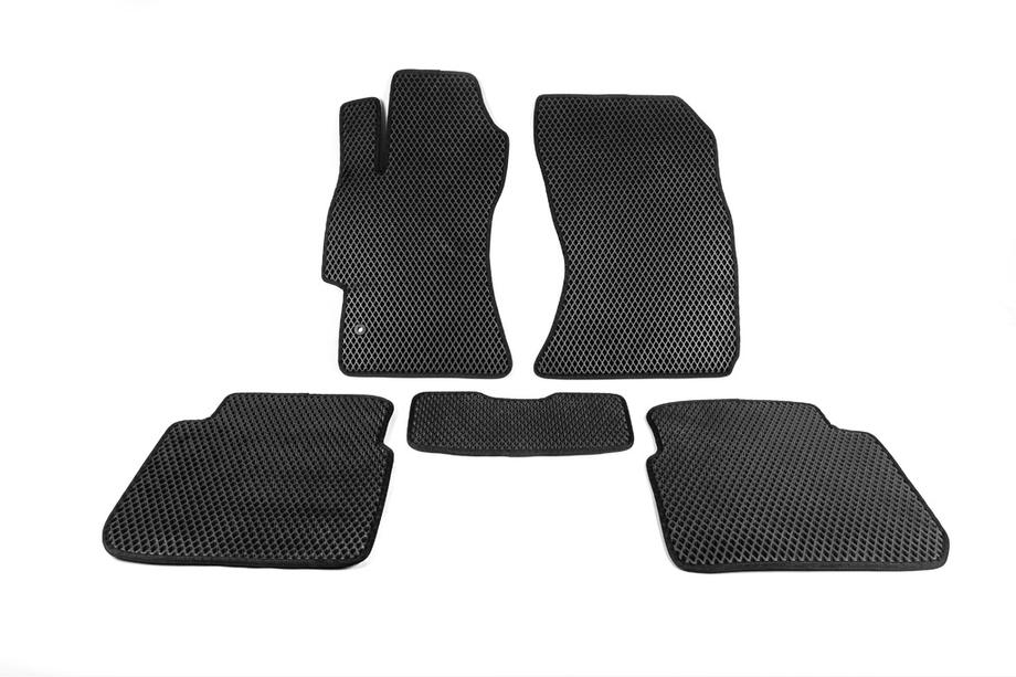 Subaru Legacy 2003–2009 EVA avtomobilske preproge (črne) Image