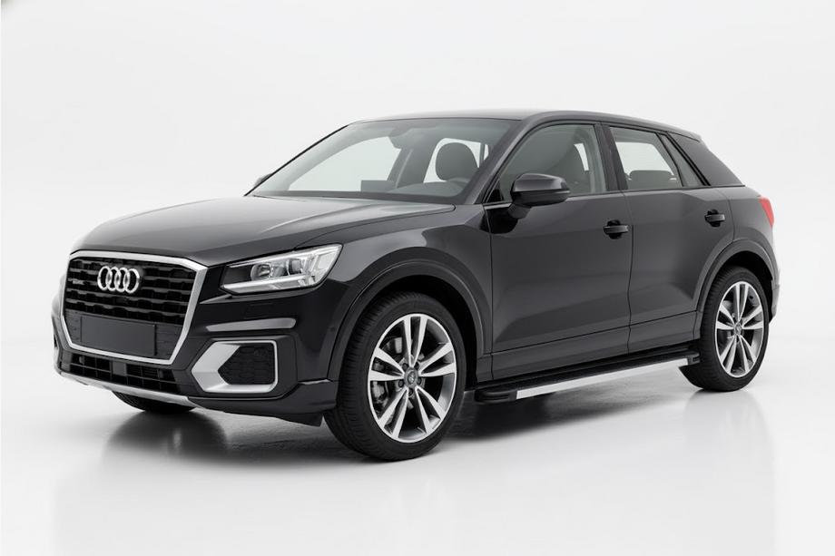 Audi Q2 2016– Stranske stopnice Maya V1 (2 kosa, aluminij) Image