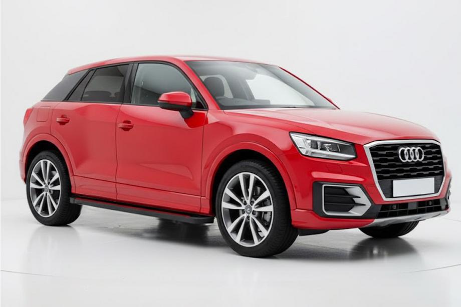 Audi Q2 2016– Bočne stopnice Maya Red (2 kos, aluminij) Image
