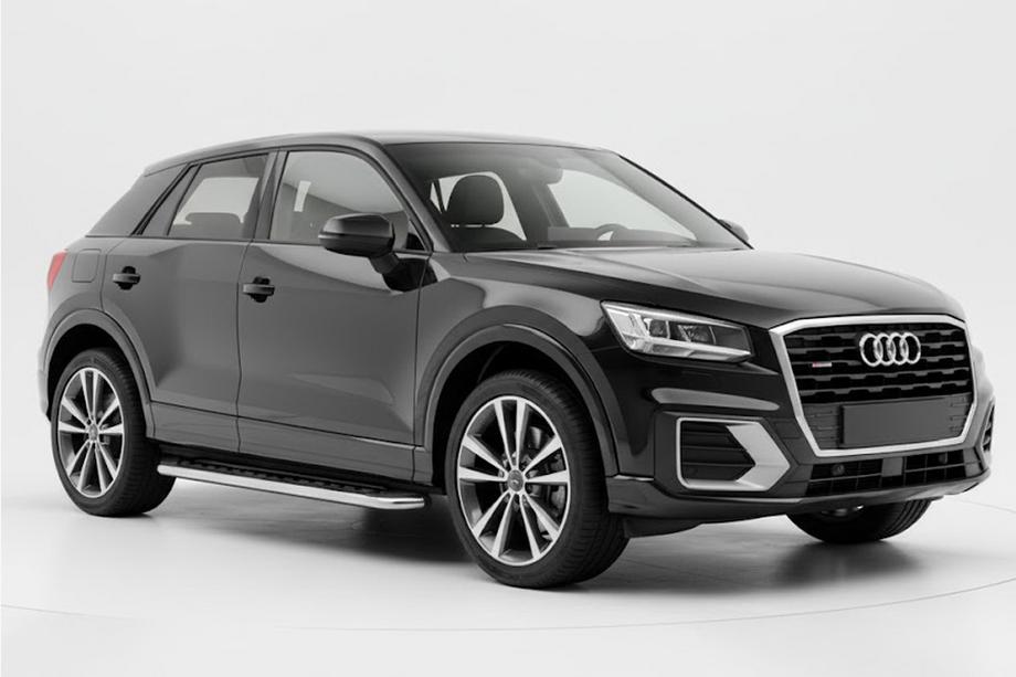 Audi Q2 2016– Stranske stopnice Maydos V1 (2 kosa, aluminij) Image