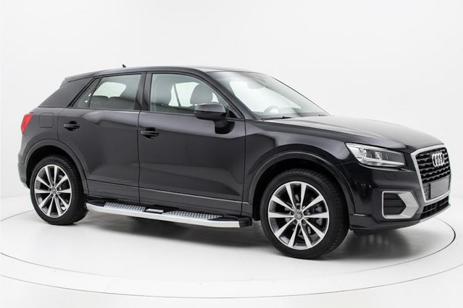 Audi Q2 2016– Mevsim Grey bočne stopnice (2 kos, aluminij) Image