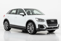 Audi Q2 2016– Bočne stopnice Allmond Black (2 kosa, aluminij) fotografija 1