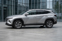 Hyundai Tucson NX4 2021– Bočne stopnice Maya V2 (2 kos, aluminij) fotografija 1