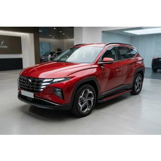 Bočne stopnice Maya Red (2 kos, aluminij) Hyundai Tucson NX4 2021– fotografija 1