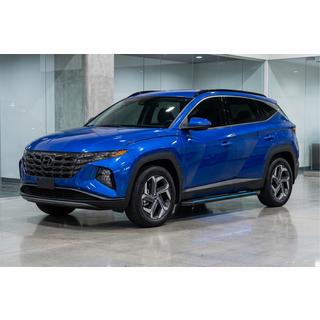 Bočne stopnice Maya Blue (2 kos, aluminij) Hyundai Tucson NX4 2021– fotografija 1