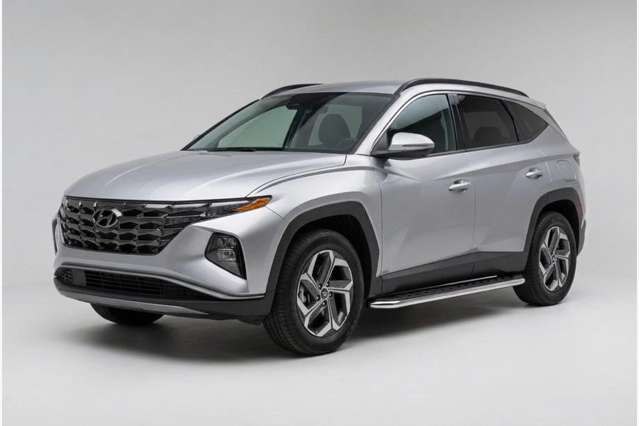 Hyundai Tucson NX4 2021– Stranske stopnice Maydos V1 (2 kosa, aluminij) Image