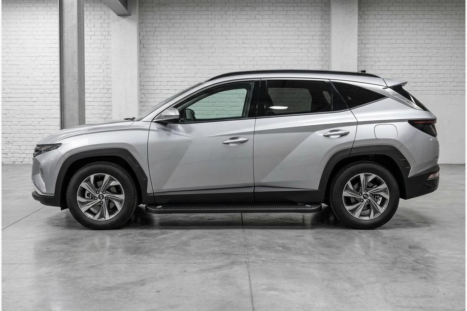 Hyundai Tucson NX4 2021– Bočne stopnice Allmond Black (2 kosa, aluminij) Image